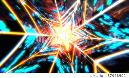 VJ 星 トンネル ディスコ 青 発光 BPM120 [別Verあり] 87968902