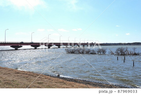 茨城県 霞ヶ浦大橋 茨城県 霞ヶ浦大橋 87969033