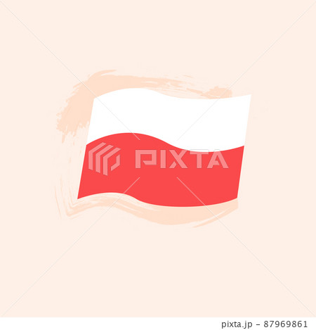 Poland Country Flag Poland Country Flag 87969861