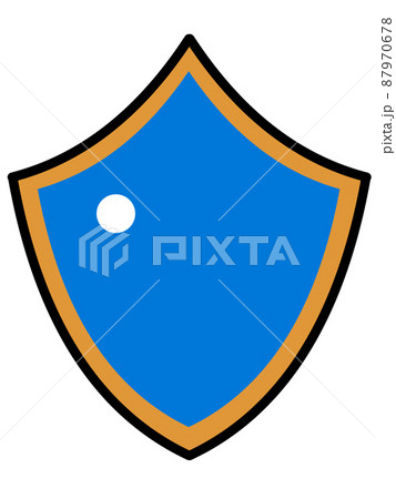 勇者の盾のイラスト素材 87970678