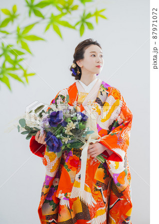 色打掛　ブーケ 87971072