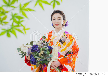 色打掛　ブーケ 87971075