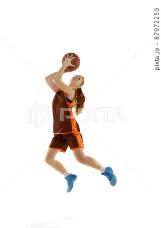 Sportive Teen Girl の写真素材