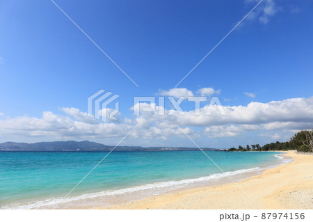 沖縄　名護　幸喜ビーチ 87974156