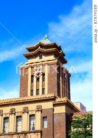 名古屋市、名古屋市役所本庁舎の風景 87974589