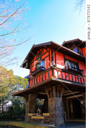 名古屋市、揚輝荘聴松閣の風景 87975542