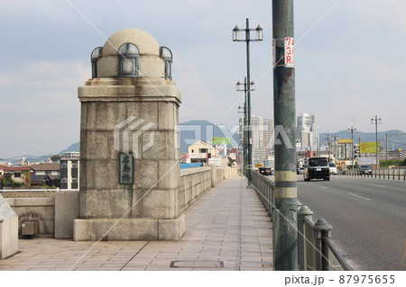 福岡市東区名島の多々良川にかかる名島橋3 87975655