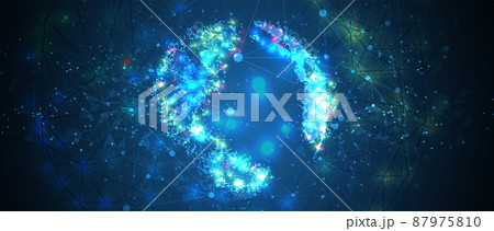 Technology data background, idea of global business solution Technology data background, idea of global business solution 87975810
