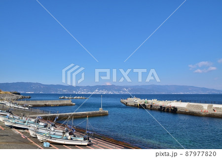 初島の風景　静岡 87977820