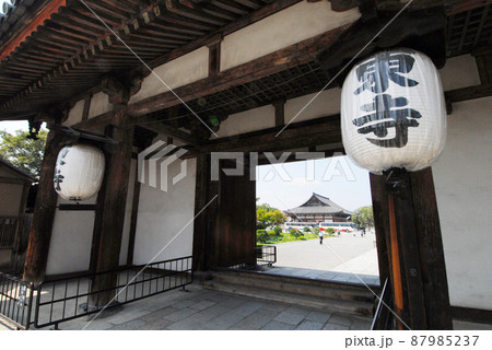 東寺　東門　京都市南区 87985237