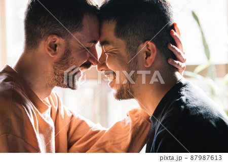 同性愛カップル・多様性・LGBTQ・ゲイのカップルイメージ 同性愛カップル・多様性・LGBTQ・ゲイのカップルイメージ 87987613