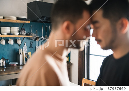 同性愛カップル・多様性・LGBTQ・ゲイのカップルイメージ 同性愛カップル・多様性・LGBTQ・ゲイのカップルイメージ 87987669