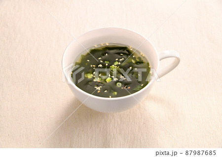 健康わかめスープ 87987685