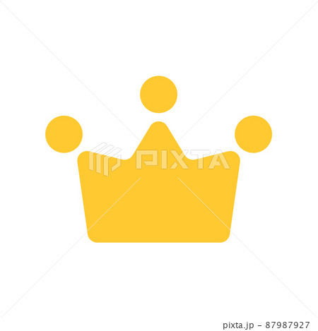 かわいい冠のアイコン 王様 リーダー ランキング1位のイメージ素材のイラスト素材 かわいい冠のアイコン 王様 リーダー ランキング1位のイメージ素材のイラスト素材
