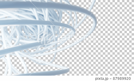 CG pipes Many entwined pipes 87989920