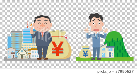 都会と地方の賃金格差 都会と地方の賃金格差 87990627