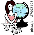 海外旅行 旅行の計画 人物 87992193