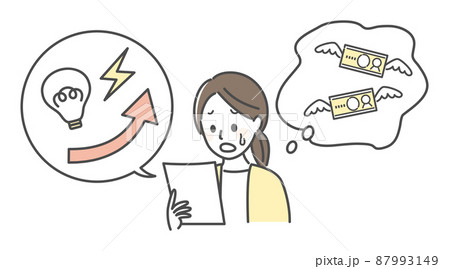 電気代の値上がり 電気代の値上がり 87993149