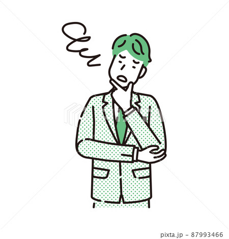 線画人物 線画人物 87993466