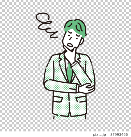 線画人物 線画人物 87993466