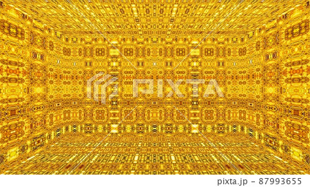 金　ゴールド　gold　黄　素材　装飾　背景 87993655