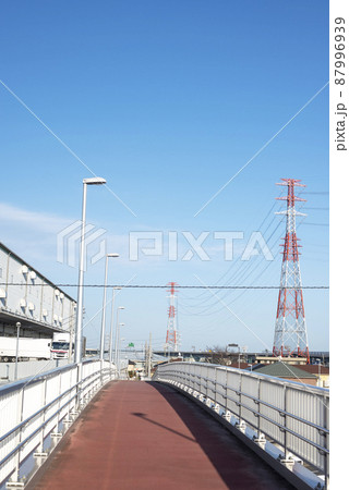 歩道橋 イメージ 【神奈川県 厚木市】 87996939