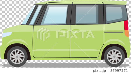 車 軽自動車 ワゴン 緑 車 軽自動車 ワゴン 緑 87997371