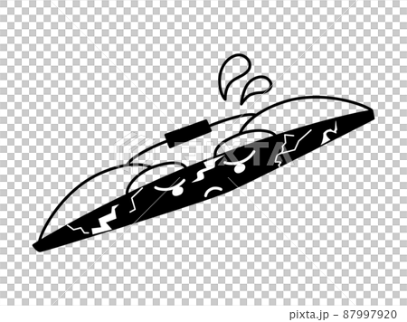 劣化したワイパーのイラスト（顔あり） 87997920