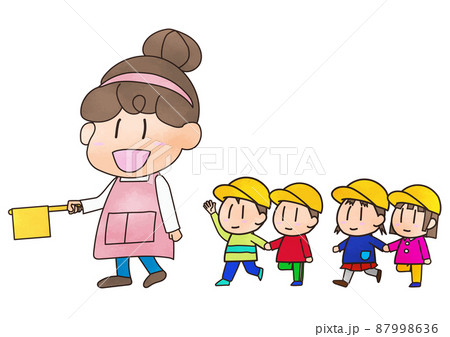 旗振り　幼児 87998636