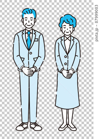 ビジネス　人　mk線 87999083