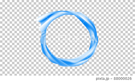 Soft blue cloth, circular ring, ring, cutout image Soft blue cloth, circular ring, ring, cutout image 88000026