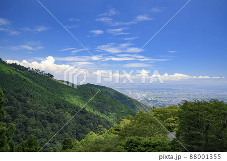 大山阿夫利神社からの景色 大山阿夫利神社からの景色 88001355