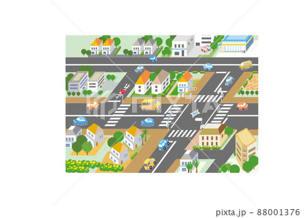 美しい街並みと楽しい暮らし。人々が明るく楽しく暮らせる街づくり。 美しい街並みと楽しい暮らし。人々が明るく楽しく暮らせる街づくり。 88001376