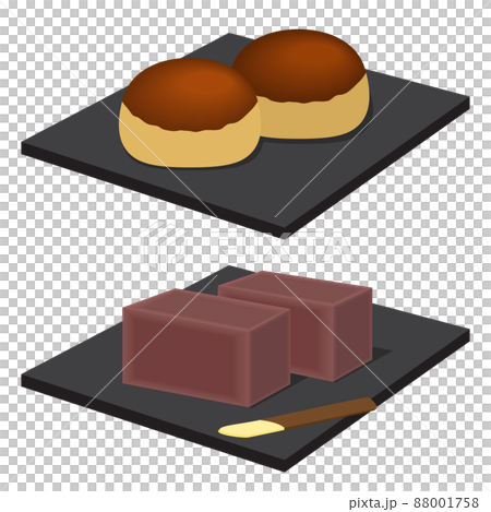 栗子饅頭和羊羹的插圖 88001758