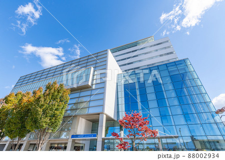 福島県福島市 晴天のコラッセふくしま 福島県福島市 晴天のコラッセふくしま 88002934