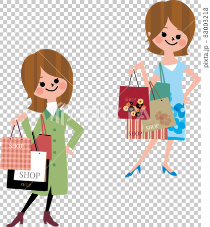 A woman shopping 88003218