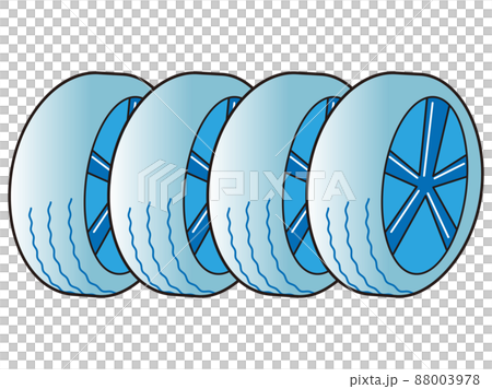 一組 4 個輪胎的簡單說明 一組 4 個輪胎的簡單說明 88003978