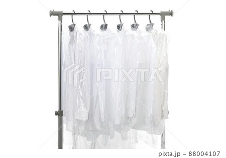 クリーニングしたシャツ・プラハンガー・ビニールカバー 88004107