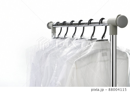 クリーニングしたシャツ・プラハンガー・ビニールカバー 88004115