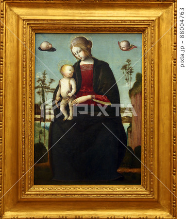 Master Tonda of Greenville: Madonna and Child, Old Masters Collection, Croatian Academy of Sciences in Zagreb Master Tonda of Greenville: Madonna and Child, Old Masters Collection, Croatian Academy of Sciences in Zagreb 88004763