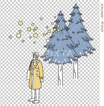 花粉症控制措施的圖像 花粉症控制措施的圖像 88007816