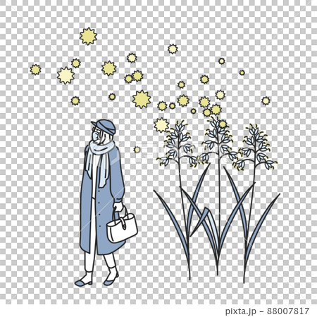 花粉症控制措施的圖像 88007817