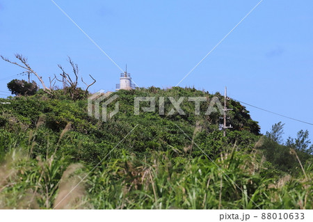 沖縄 今帰仁 古宇利島灯台 沖縄 今帰仁 古宇利島灯台 88010633