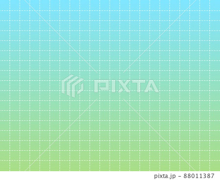 点線でできた方眼のシンプルなグラデーション背景素材 大きめなマス目 点線でできた方眼のシンプルなグラデーション背景素材 大きめなマス目 88011387