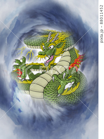 雲の中の龍 雲の中の龍 88011452