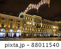 ロシア　夜景　街並み　イルミネーション 88011540