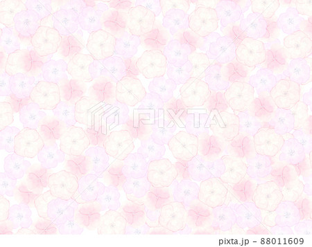 綺麗な花をいっぱいに敷き詰めた背景 88011609