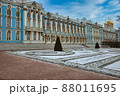 ロシア　サンクトペテルブルク　エカテリーナ宮殿　冬 88011695