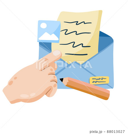 Email with attachment. Online Document 88013027