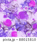 Purple alcohol ink seamless pattern. Modern design. Alcohol ink illustration repeat pattern. 88015810